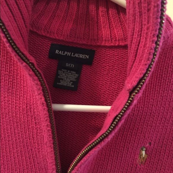 Ralph Lauren zip up sweater - Picture 5 of 5